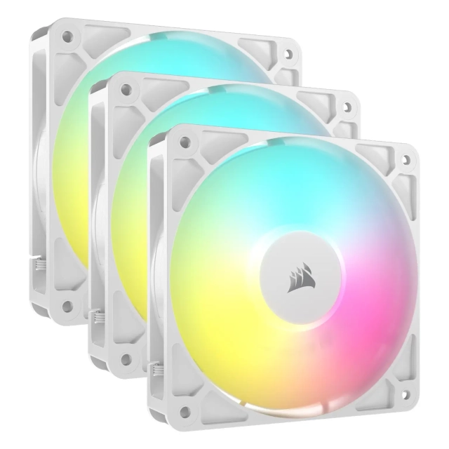 Ventilatori Corsair 3x RS120 ARGB 120mm PWM-Triple Pack - White, CO-9050185-WW