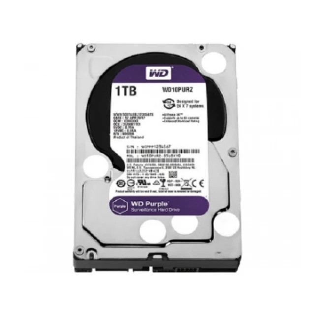 WD 1TB 3.5 inča SATA III 64MB IntelliPower WD10PURZ Purple hard disk hard disk