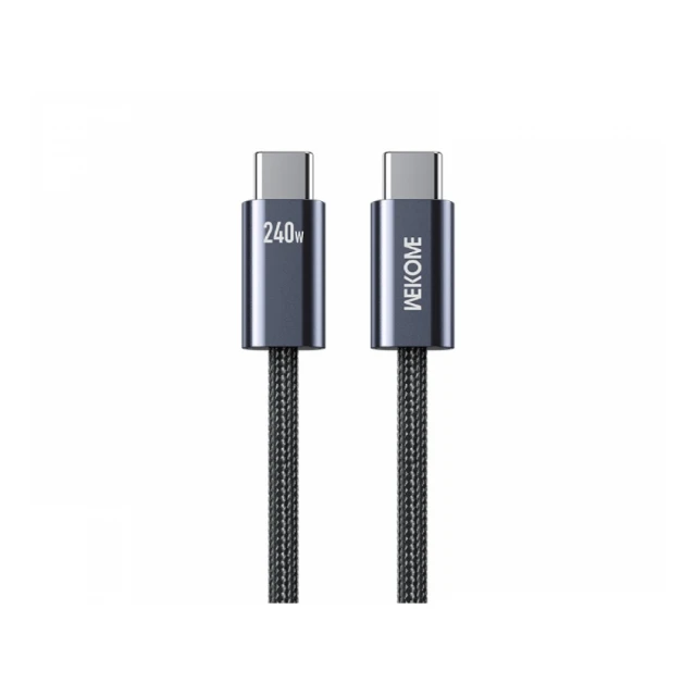 WEKOME WDC-23 Kabl 3.1 USB tip C M/M 1m za Super brzo punjenje 240W/480Mbps, crni 
