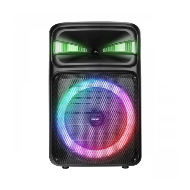 Zvucnik Mikado MD-125KP 40W USB, Bluetooth, micro SD crni