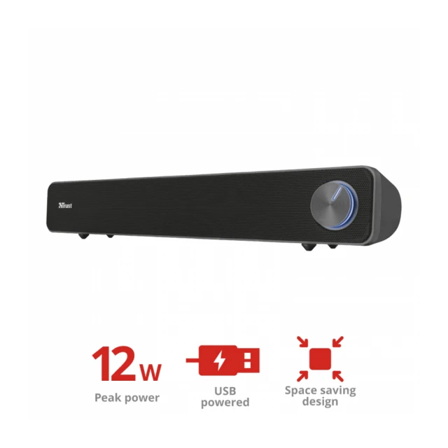 Zvucnik TRUST ARYS SOUNDBAR/crna