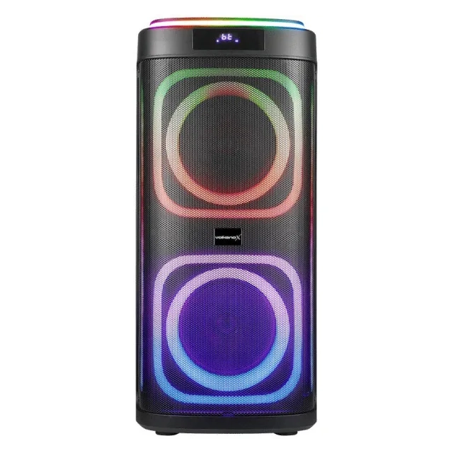 Zvučnik VolkanoX Master Series Dual 8" Party VKX-3901-D8-BK